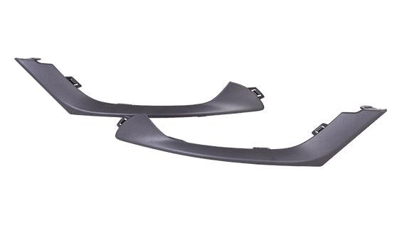 2015-2017 Chrysler 200 Sedan Grille Moulding Driver Side Matte Black