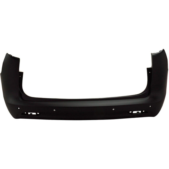 2020 Chrysler Voyager Bumper Rear With Blind Spot With Sensor For L/Lx 1-Pc Style (With Integral Lower Valance)