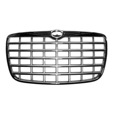 2005-2010 Chrysler 300 Grille Chrome Silver 5.7L/6.1L