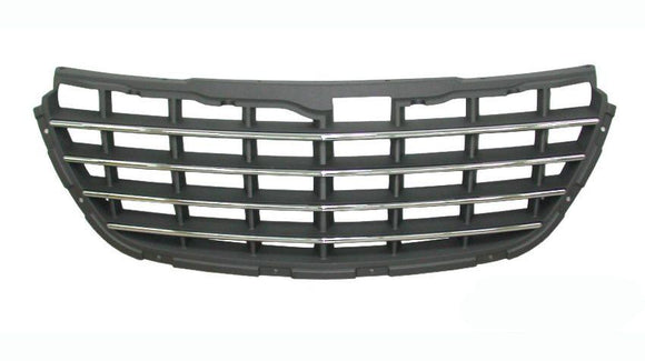 2004-2006 Chrysler Pacifica Grille Gray With Chrome Trim Ltd/Touring Model