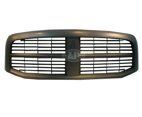 2006-2008 Dodge Ram Mega Cab Grille Matte-Black