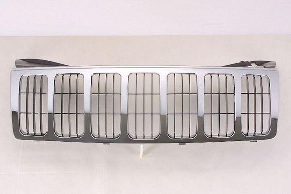 2005-2007 Jeep Grand Cherokee Grille Chrome