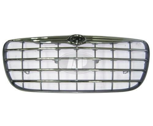 2004-2006 Chrysler Sebring Convertible Grille Chrome/Black