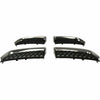 2004-2006 Dodge Stratus Sedan Grille Matte-Black With Chrome Mldg 4 Pcs Design