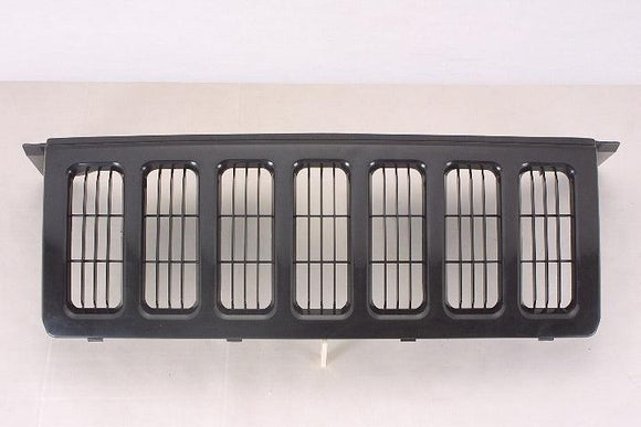 2006-2010 Jeep Commander Grille Matt-Black With Black Mldg