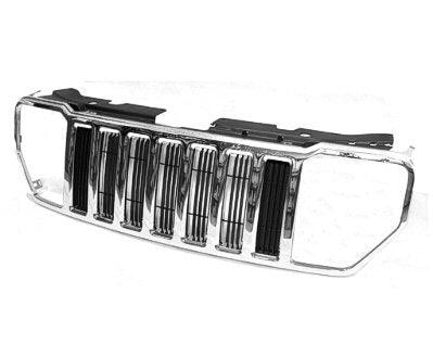 2008-2012 Jeep Liberty Grille With Chrome Moulding