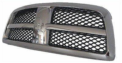 2011-2012 Ram Ram 1500 Grille Chrome Front With Black Honeycomb Insert