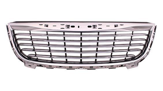 2011-2016 Chrysler Town Country Grille Matte-Black With Chrome Front