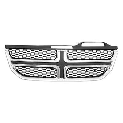 2011-2020 Dodge Journey Grille Chrome Frame With Black Insert