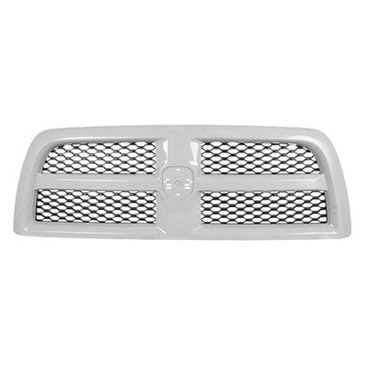 2013-2018 Ram Ram 3500 Grille Matte-Black With Gray Front