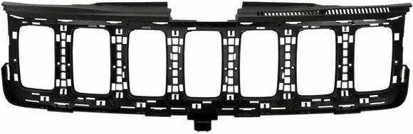 Grille Mounting Panel Jeep Grand Cherokee 2017-2021 Textured Black Exclude Srt/Trackhawk Model , CH1200401