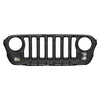 2018-2021 Jeep Wrangler Grille Primed Black Use Without Trim Ring Moulding For Jl Body Sport Model