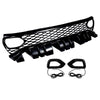 2019-2021 Dodge Charger Grille Textured Black With Driver Side/Passenger Side Air Vent Insert For Model With Hood Scoop