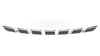 2019-2021 Jeep Cherokee Grille Chrome Front With Black Insert 7-Pc Set