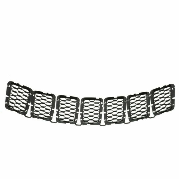 Grille Insert Jeep Grand Cherokee 2017-2021 Black Honeycomb Style 7-Pcs Exclude Srt/Trackhawk , CH1201111