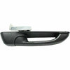 2011-2018 Ram Ram 2500 Door Handle Front/Rear Passenger Side Outer Black Textured Without Keyhole