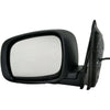 2008-2013 Dodge Caravan Mirror Driver Side Power Heated Textured With Black 10 Hole/5 Pin Connector