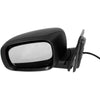 2008-2013 Dodge Caravan Mirror Driver Side Power Heated Textured With Black 10 Hole/5 Pin Connector