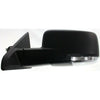 2010 Dodge Ram 2500 Mirror Driver Side Power Textured Heated With Signal/Puddle Lamp With Out Memory/Auto Dimming