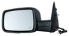 2010 Dodge Ram 2500 Mirror Driver Side Power Textured Heated With Signal/Puddle Lamp With Out Memory/Auto Dimming