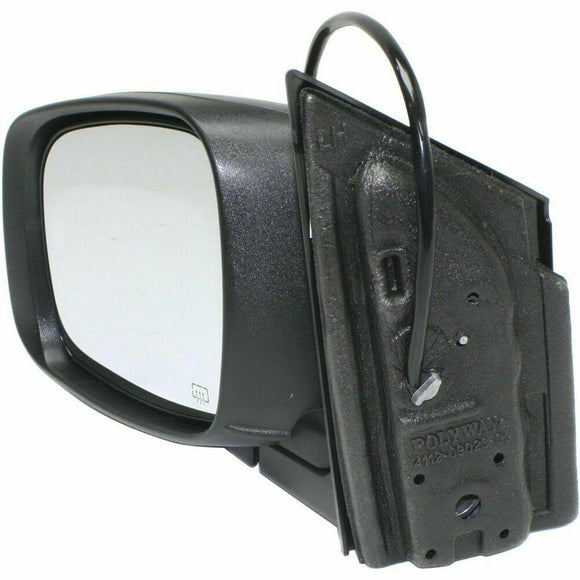 2012-2015 Ram Cargo Van  Mirror Driver Side Power Heated Textured With White 6 Hole/5 Pin Connector