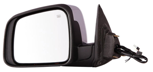 Mirror Driver Side Dodge Durango 2011-2021 Power Heated With Signal Without Blind Spot Citadel Model Chrome , CH1320377