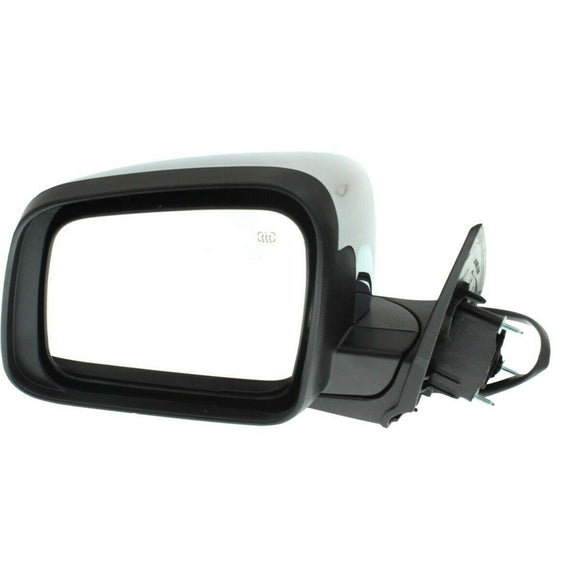 2014-2021 Dodge Durango Mirror Driver Side Power Heated With Out Signal/ Blind Spot Chrome