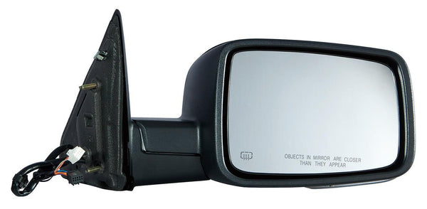 Mirror Passenger Side Dodge Ram 1500 2009-2010 Power Textured Heated With Signal/Puddle Lamp Without Memory/Auto Dimming , CH1321304