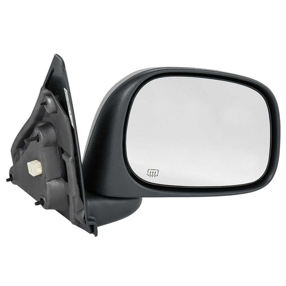 2005-2009 Dodge Ram 3500 Mirror Passenger Side Power Heated Manual Fold With Out Tow