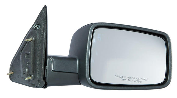 2009-2010 Dodge Ram 1500 Mirror Passenger Side Manual With Out Tow Textured