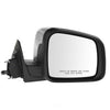 2011-2021 Jeep Grand Cherokee Mirror Passenger Side Power Heated With Memory/Signal/Blind Spot Without Dimming Glass Chrome