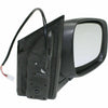 2008-2020 Dodge Caravan Mirror Passenger Side Power Heated Textured With White 6 Hole/5 Pin Connector