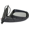 2008-2020 Dodge Caravan Mirror Passenger Side Power Heated Textured With White 6 Hole/5 Pin Connector