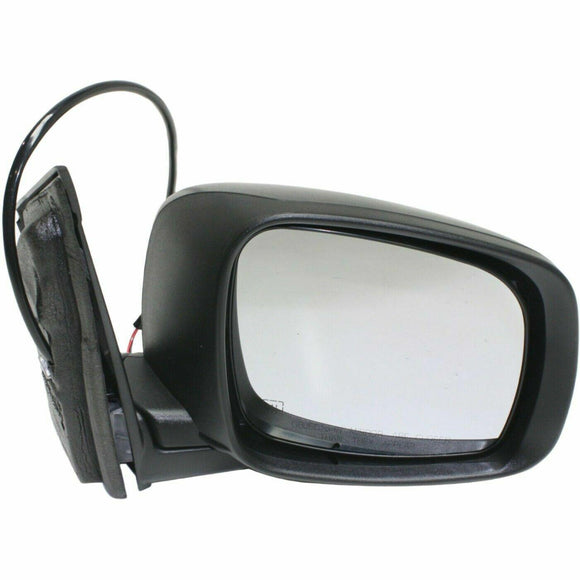 2008-2016 Chrysler Town Country Mirror Passenger Side Power Heated Textured With White 6 Hole/5 Pin Connector