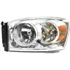 2007-2009 Dodge Ram Mega Cab Head Lamp Driver Side With Out Lower Amber High Quality