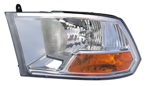 Head Lamp Driver Side Dodge Ram 1500 2009-2010 Without Quad High Quality , CH2502217