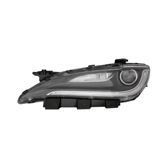 Head Lamp Driver Side Chrysler 200 Sedan 2015-2016 Hid With Led Drl Chrome Trim Capa , Ch2502264C