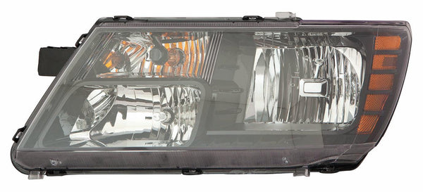 2014-2020 Dodge Journey Head Lamp Driver Side Halogen With Black Trim High Quality