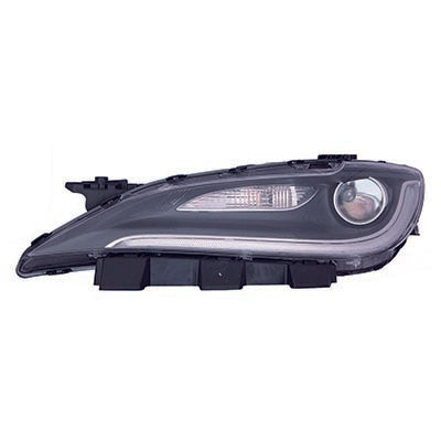 Head Lamp Driver Side Chrysler 200 Sedan 2016-2017 Black Trim Capa , Ch2502292C