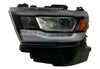 2019-2020 Ram Ram 1500 Head Lamp Driver Side Halogen With Black Trim Economy Quality