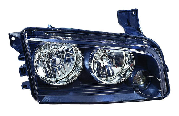 2006-2007 Dodge Charger Head Lamp Passenger Side Small Amber Lens Over Turn Signal From 11/08/2006