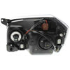 2005-2007 Dodge Magnum Head Lamp Passenger Side With Black Bezel 2.7-3.5Ls High Quality