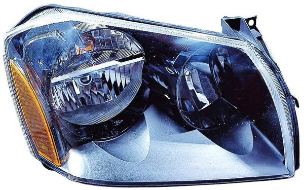 2005-2007 Dodge Magnum Head Lamp Passenger Side With Black Bezel 2.7-3.5Ls