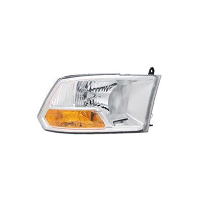 2009-2010 Dodge Ram 1500 Head Lamp Passenger Side With Out Quad