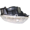 2008-2012 Jeep Liberty Head Lamp Passenger Side Chrome Bezel With Fog Lamp Round Bulb Shield High Quality