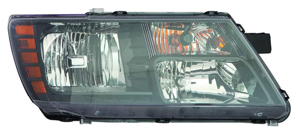 2014-2020 Dodge Journey Head Lamp Passenger Side Halogen With Black Trim High Quality