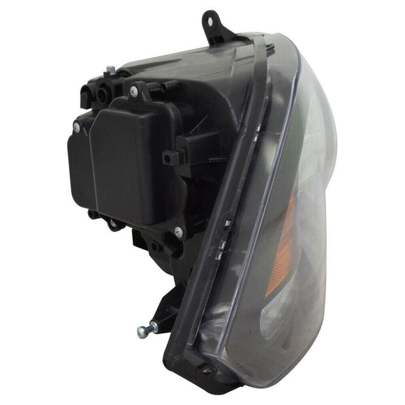 2016-2018 Ram Ram 3500 Head Lamp Passenger Side Halogen Projector Black Bezel Economy Quality