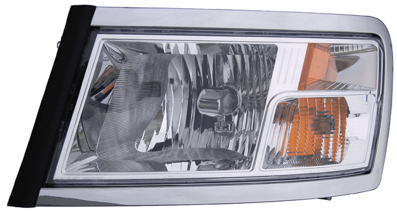 Head Lamp Driver Side Dodge Dakota 2008-2010 Without Black Bezel Capa , Ch2518128C