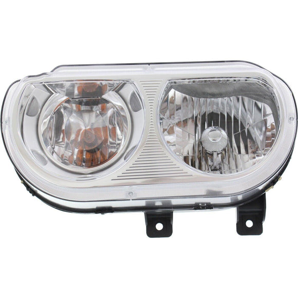 2008-2014 Dodge Challenger Head Lamp Driver Side Halogen High Quality