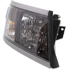 2011 Ram Dakota  Head Lamp Passenger Side With Black Bezel